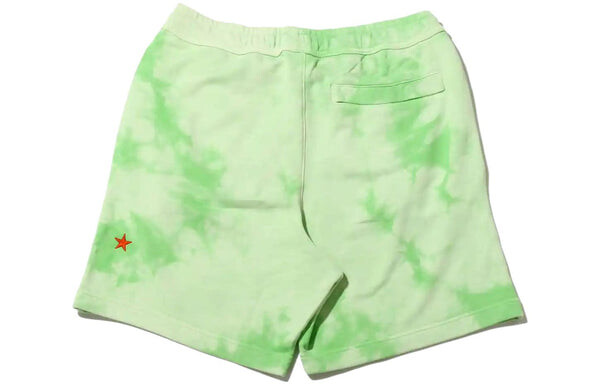 Шорты men's sportswearfrench terry solid color logo flowers embroidered casual shorts light green Nike, мультиколор — фото 2