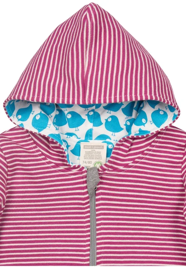 Куртка Wendejacke mit kapuze light jacket Loud + Proud, орхидея — фото 4