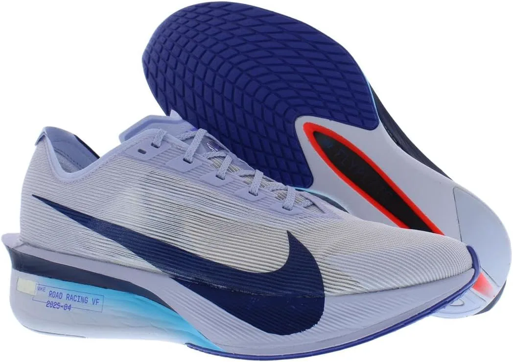 Мужские беговые кроссовки Nike ZoomX Vaporfly Next% 4, фиолетовый/серый/синий — фото 2