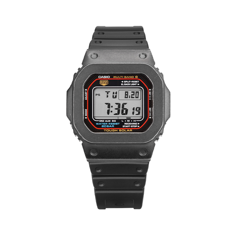 

Унисекс черные часы CASIO