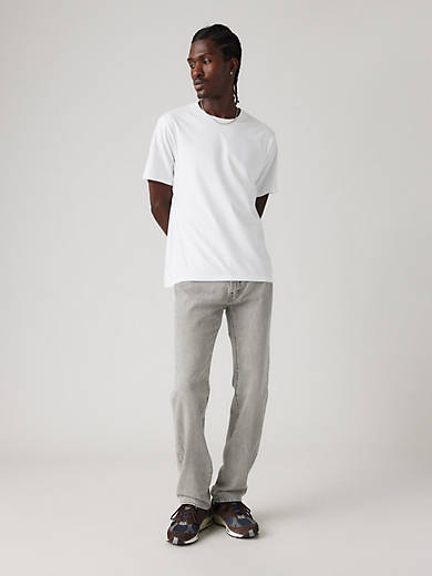 

505 Regular Fit Linen+ Denim мужские джинсы Levi's, цвет City Fog - Grey