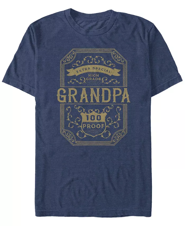 

Мужская футболка с коротким рукавом High Grade Grandpa Fifth Sun, синий