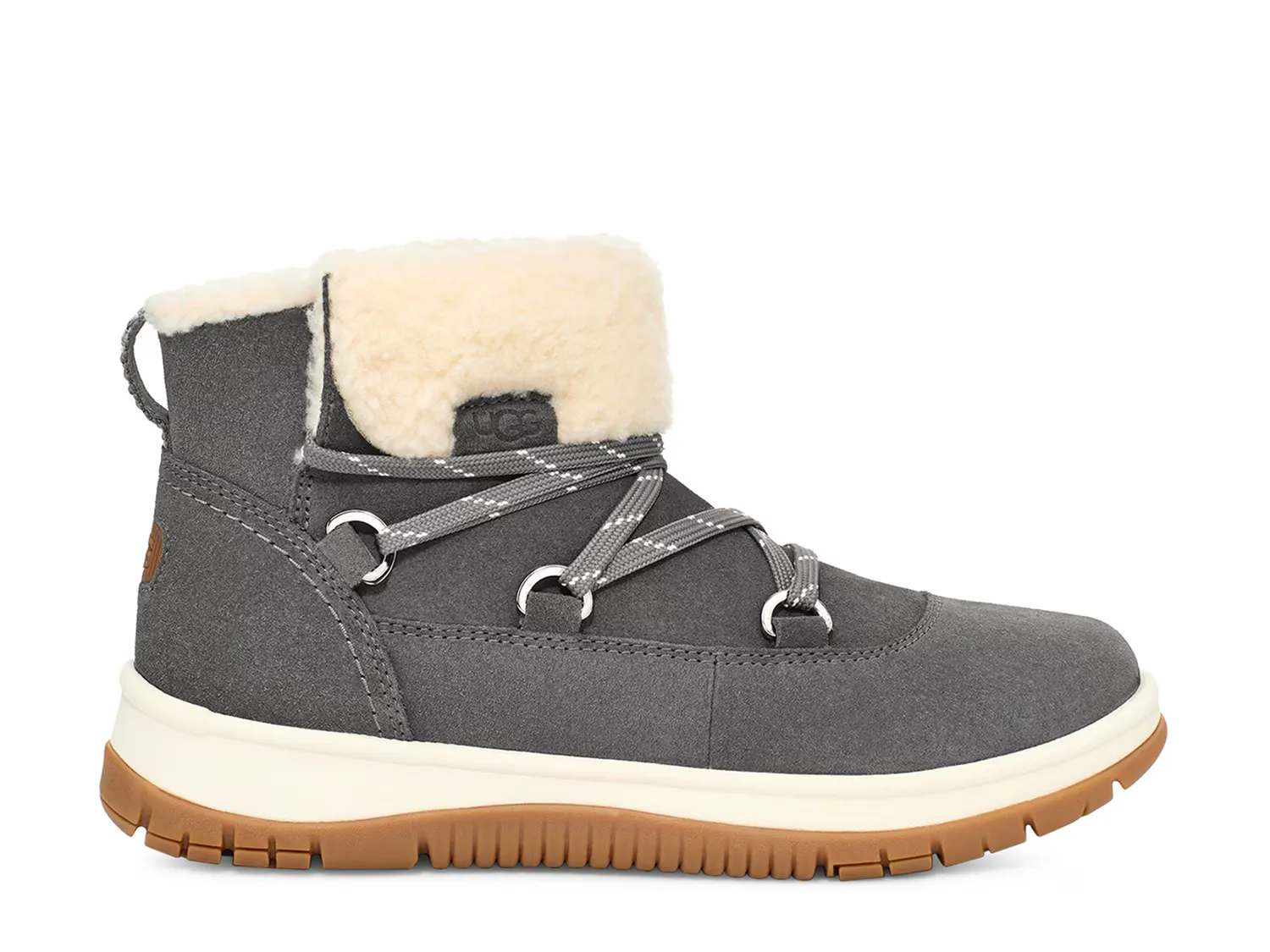Ботильоны Lakesider Heritage Waterproof Bootie Ugg, серый — фото 4