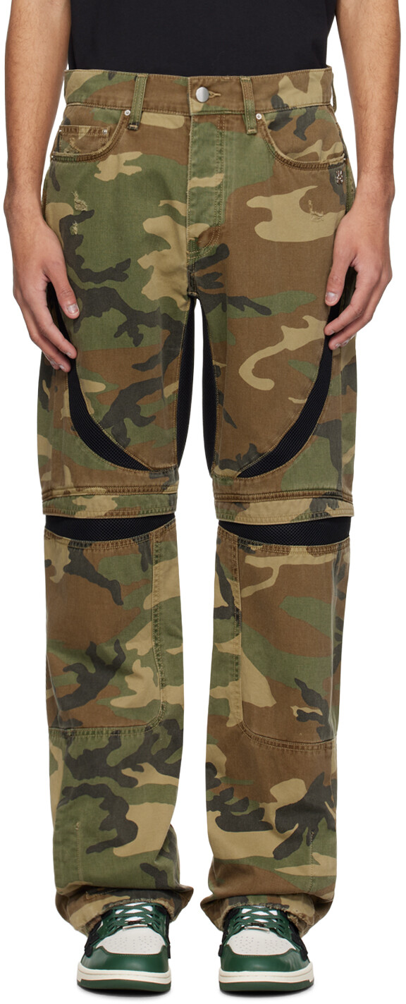 

Зеленые брюки MX-3 Amiri