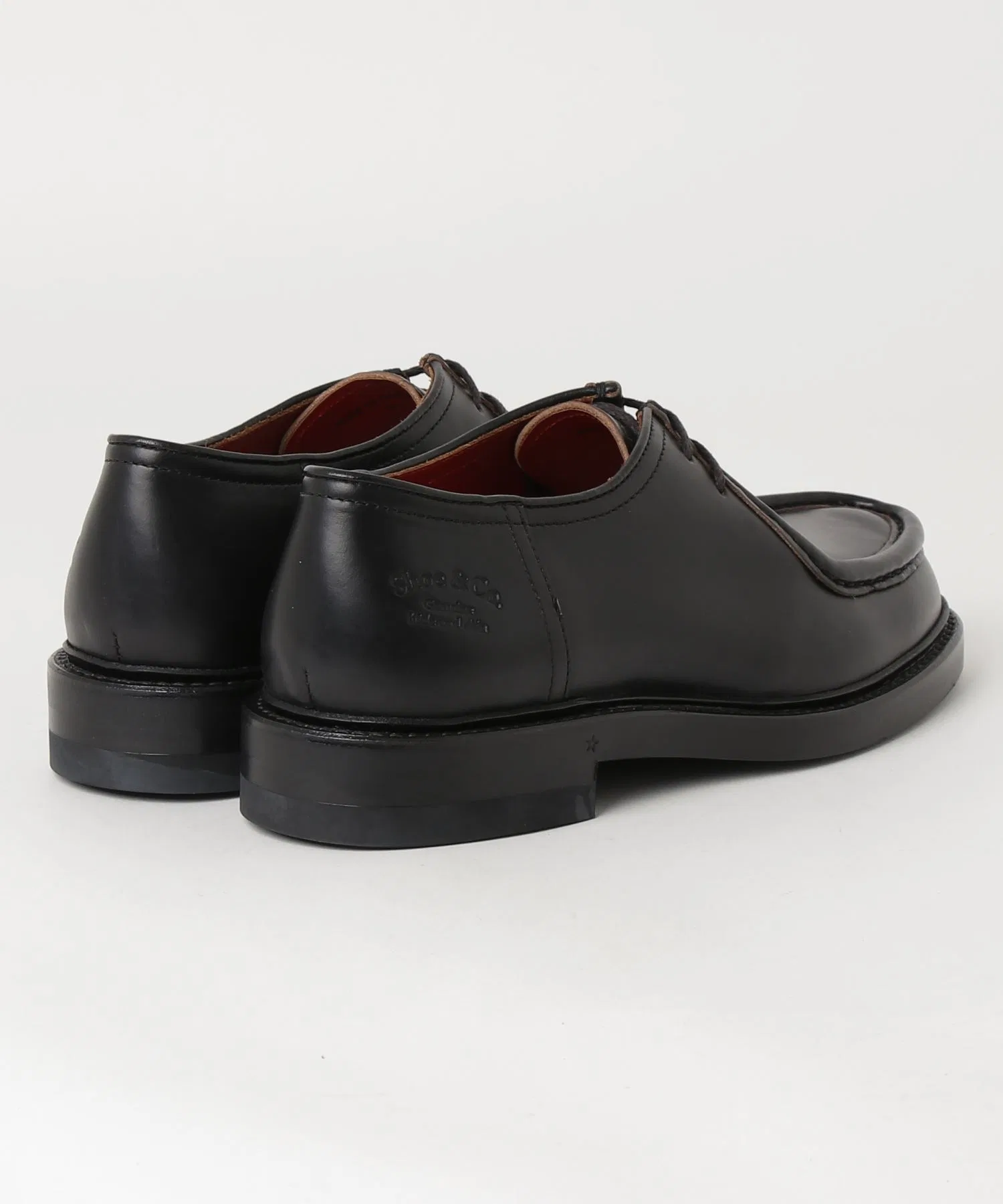 Мужские кожаные мокасины REGAL Shoe & Co. 825S тёмно-коричневые — фото 2