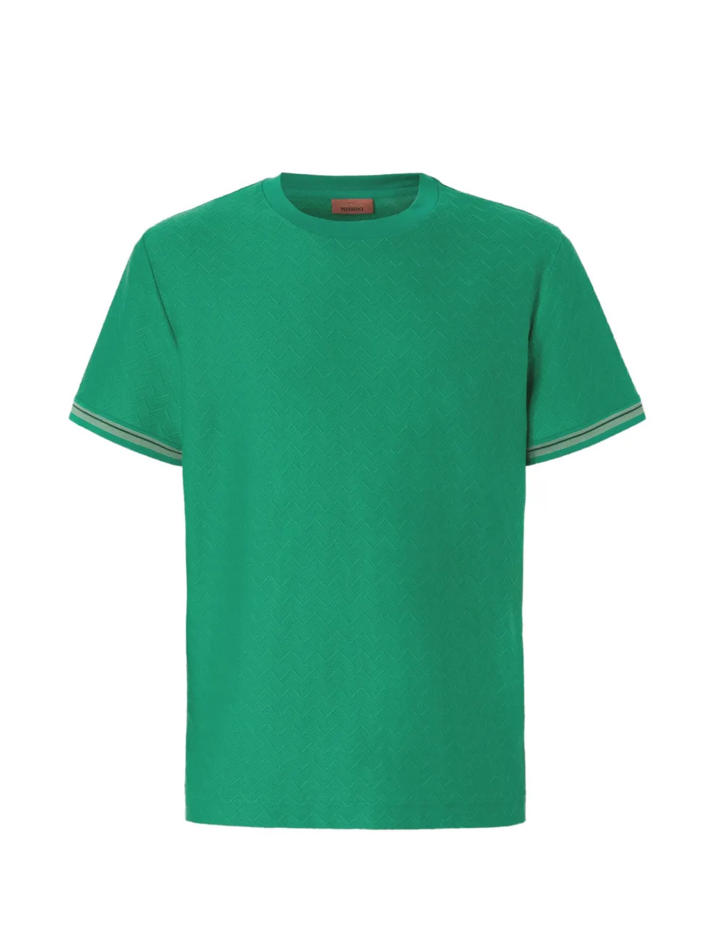 

Футболка с зигзагообразным узором Missoni, зеленый