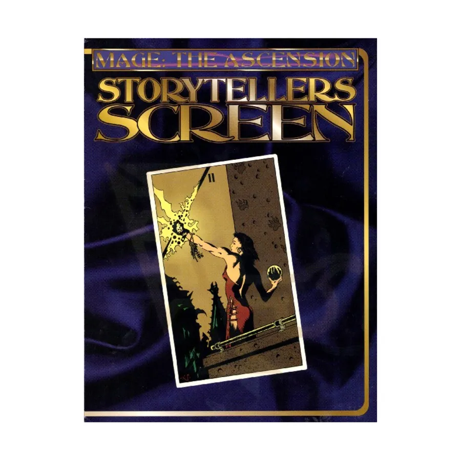

Экран рассказчика (2-е издание) — только экран!, Mage - The Ascension - Core Books, Sourcebooks & Story Books