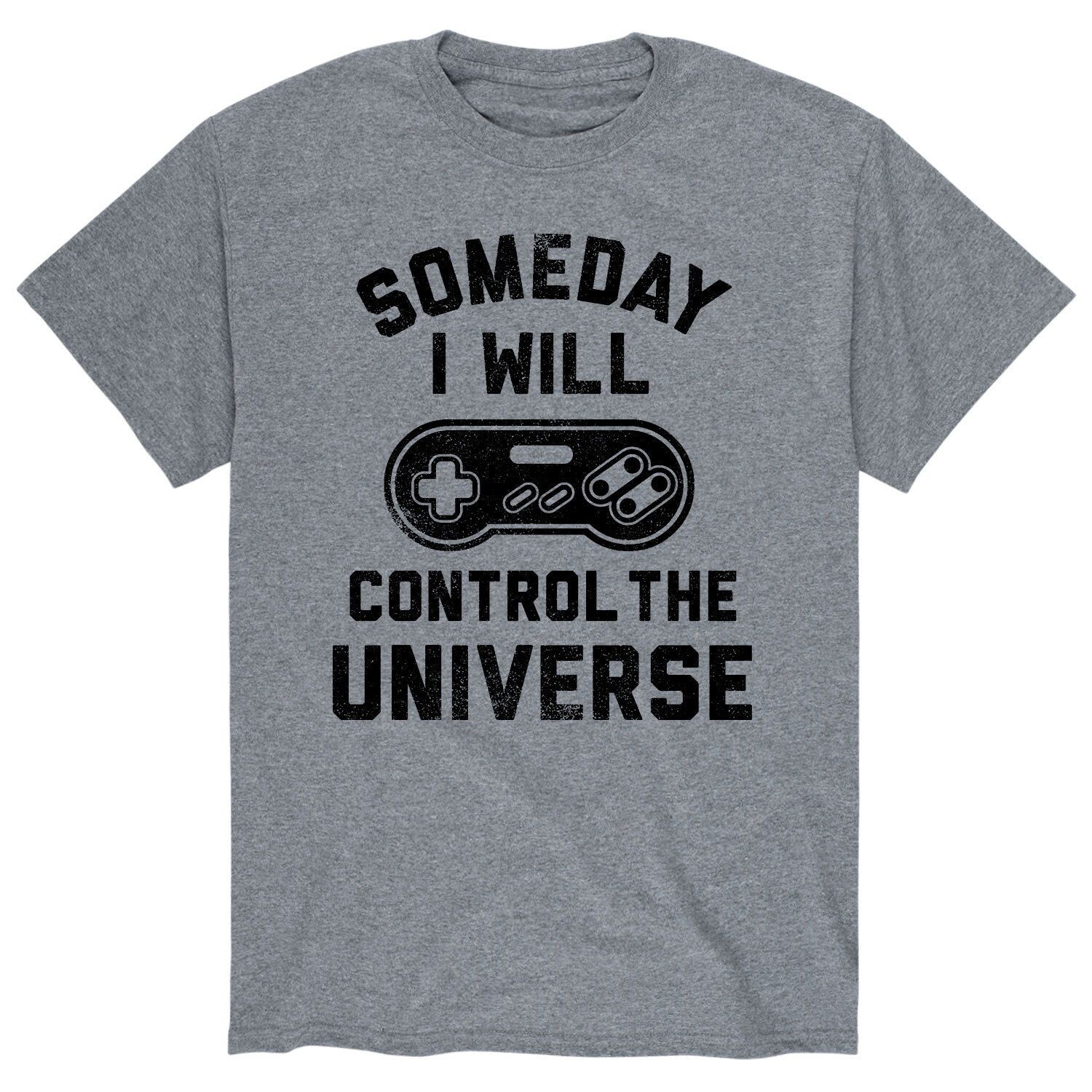 

Мужская футболка Someday I Will Control The Uni Licensed Character