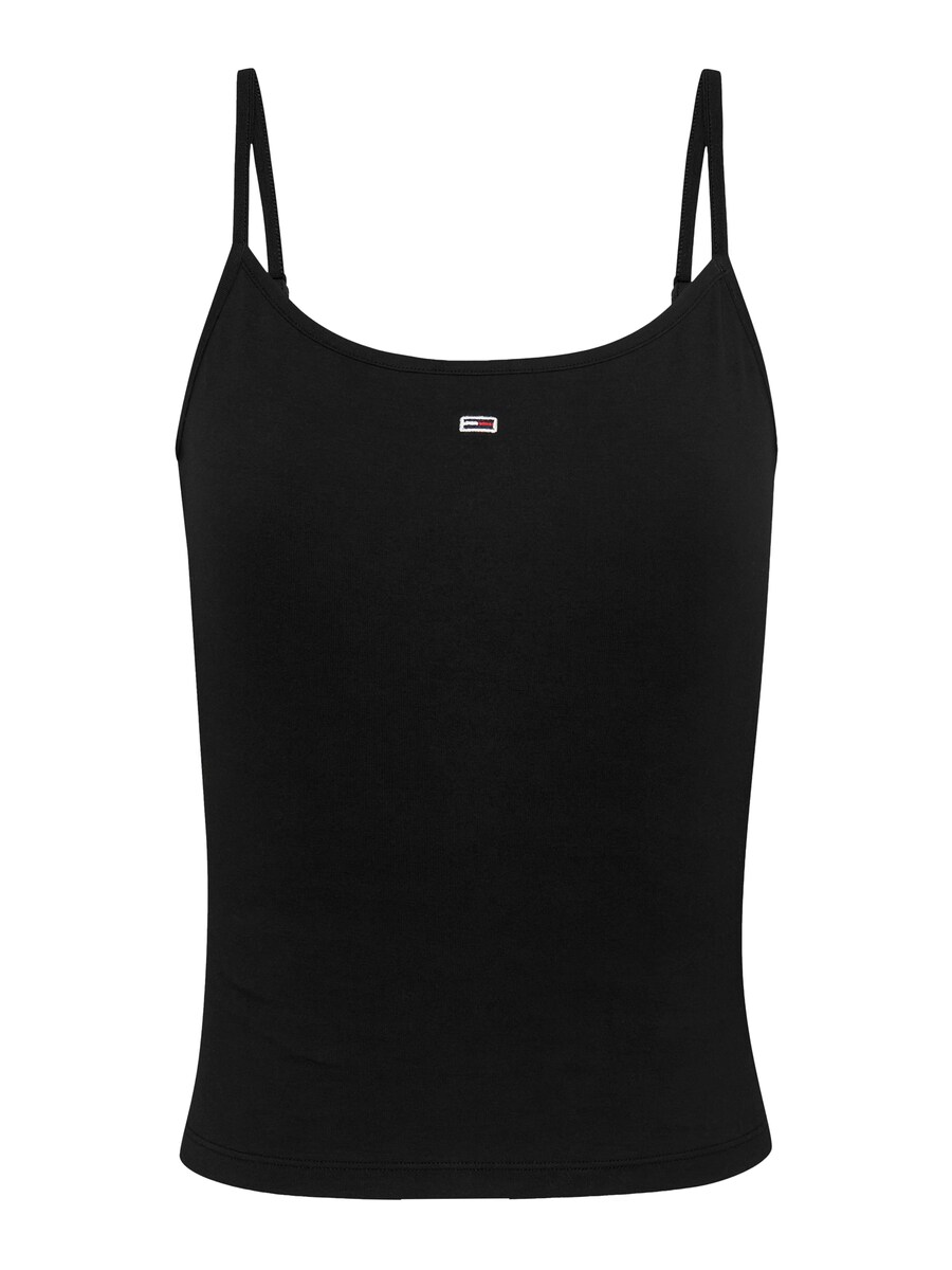

Топ Tommy Jeans Essential, черный