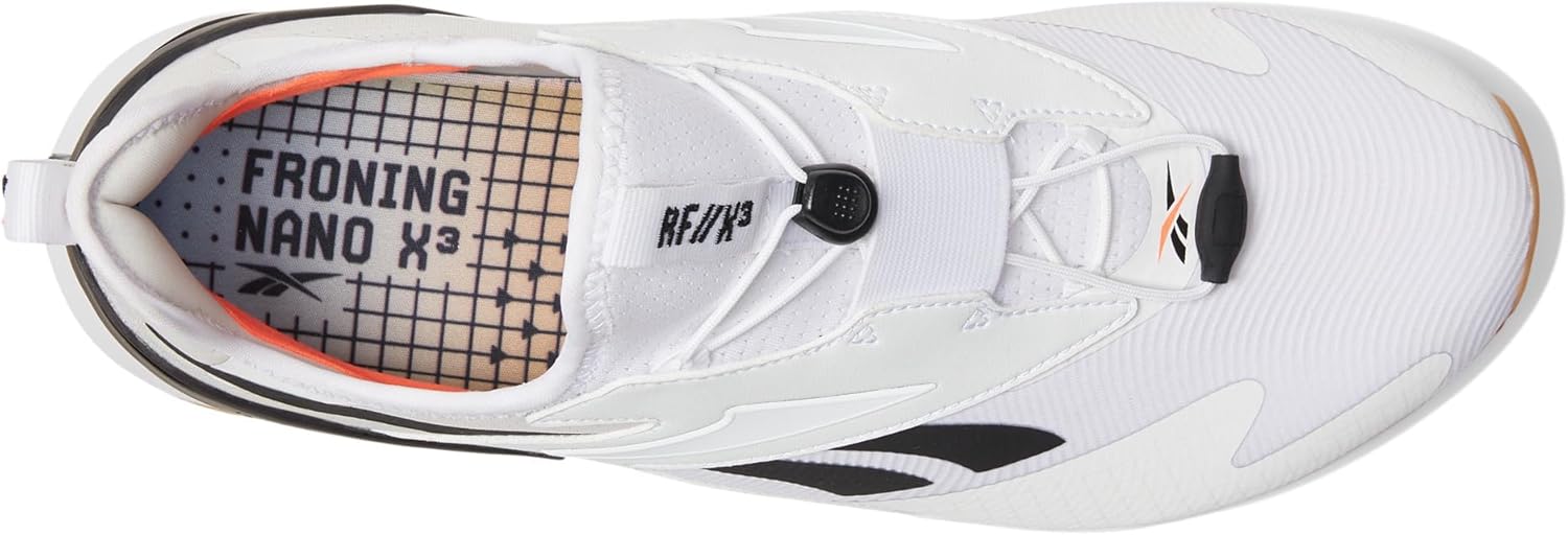 Кроссовки для кросс-тренинга Reebok Unisex Adult Nano X3 Froning, белый/черный/карамельный — фото 2