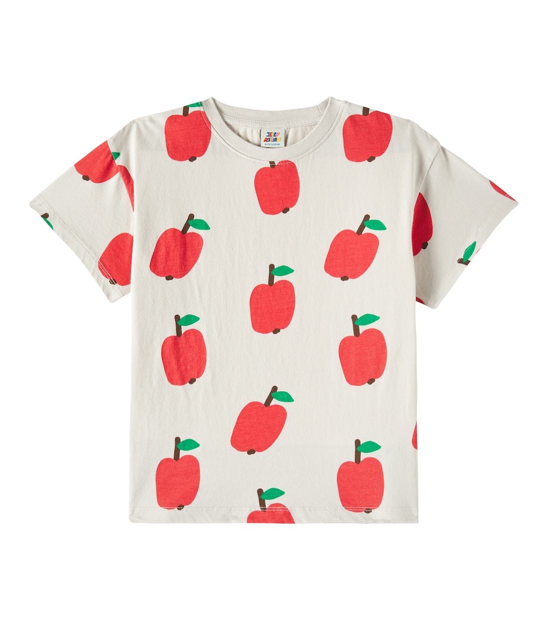 

Футболка из хлопка Apple Jellymallow, Light Gray