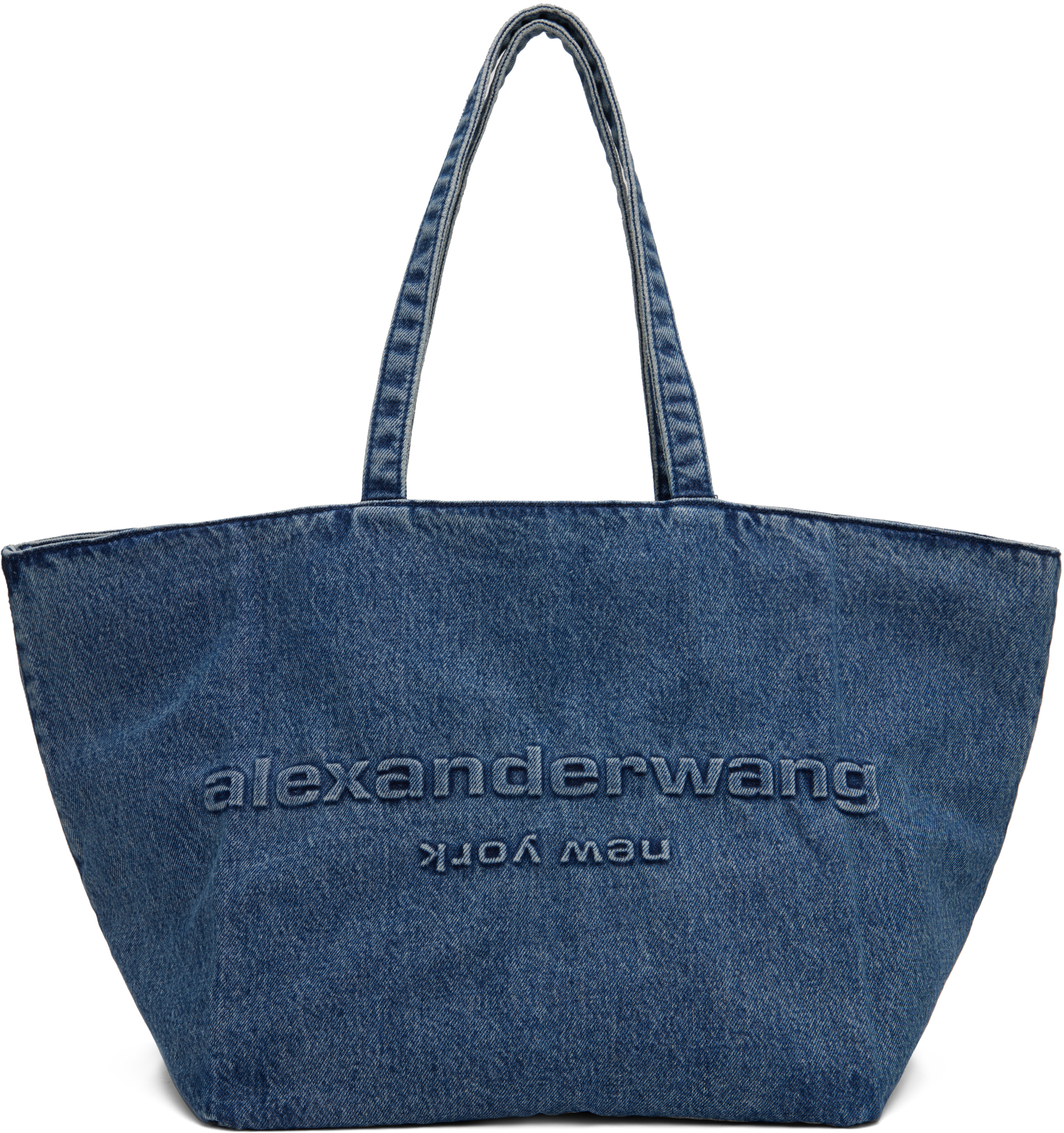 

Синяя сумка для пунша Alexander Wang, Синий, Синяя сумка для пунша Alexander Wang