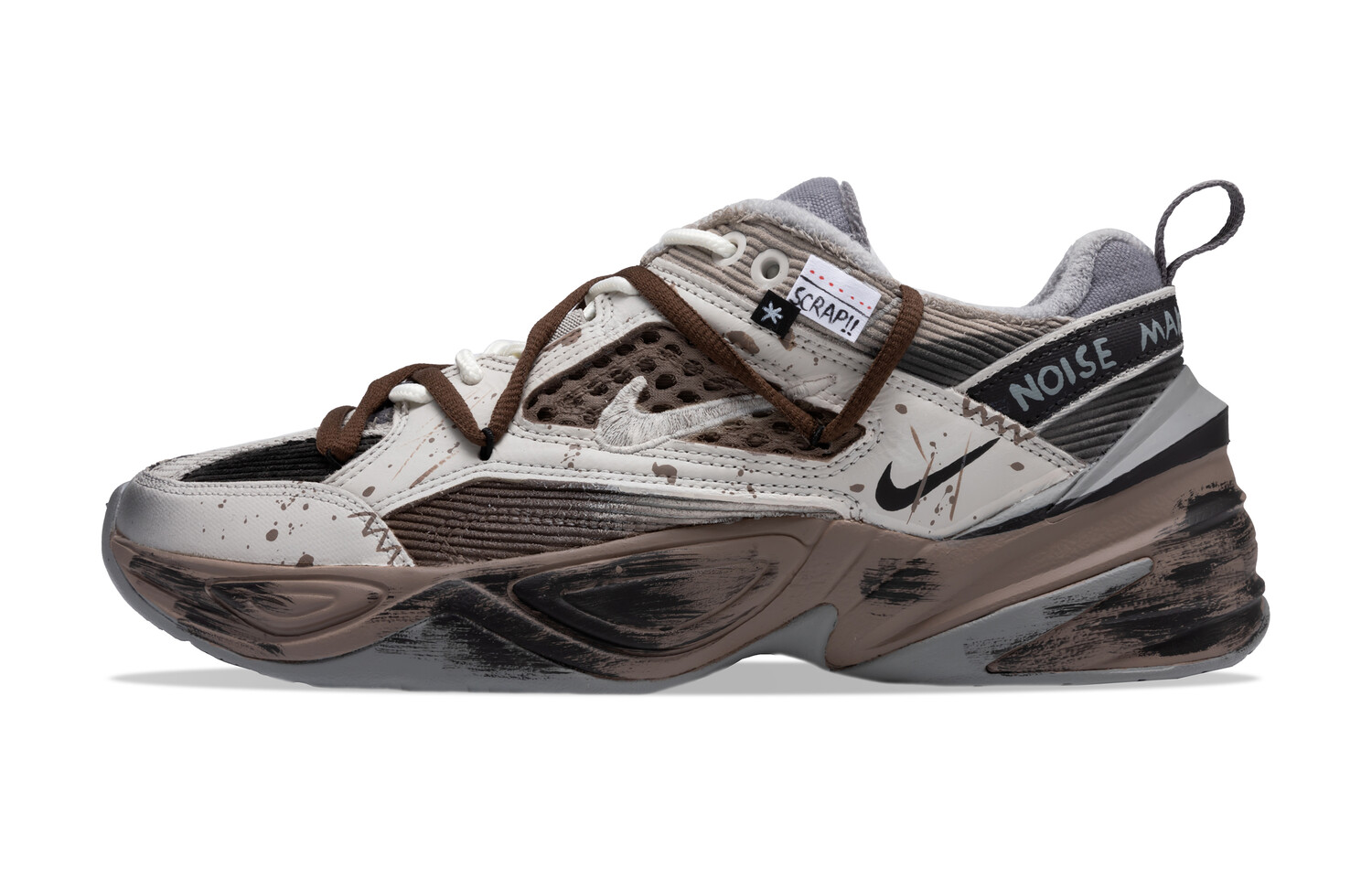 

Кроссовки M2K Chunky унисекс с низким верхом коричневого/бежевого цвета Nike, Коричневый, Кроссовки M2K Chunky унисекс с низким верхом коричневого/бежевого цвета Nike