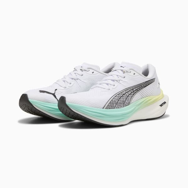 Женские кроссовки для бега по шоссе Deviate Nitro 3 Puma, белый — фото 2