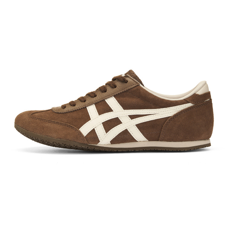 

Onitsuka Tiger Мачу Рейсер повседневные обувь унисекс коричневый, цвет Brown