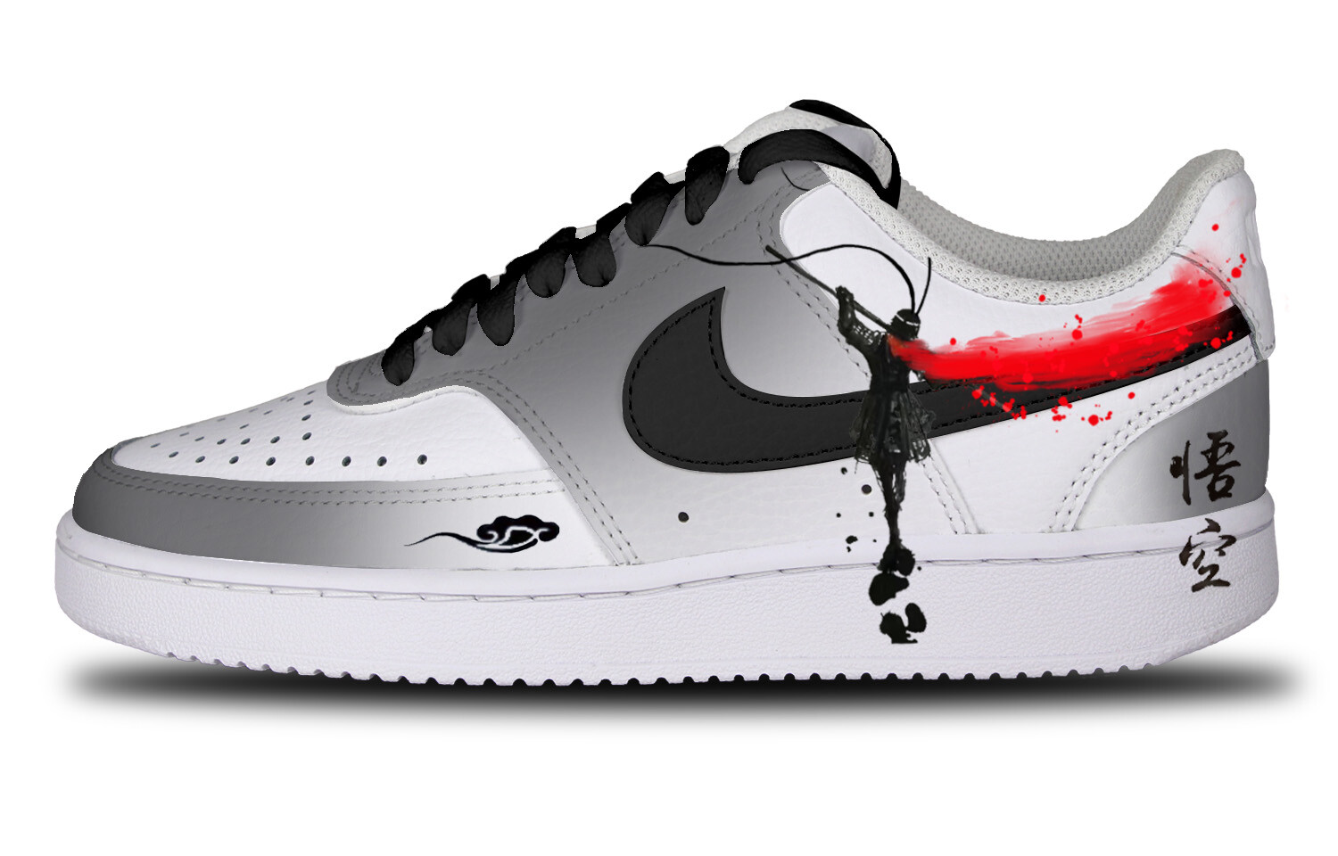 

Кеды мужские, Обувь для скейтборда Court Vision 1, мужская, низкая, красный Nike