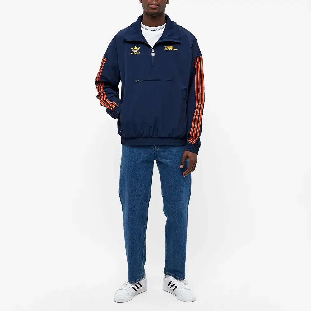 Мужская куртка ADIDAS X ARSENAL FC темно-синего цвета Adidas Originals, синий — фото 2