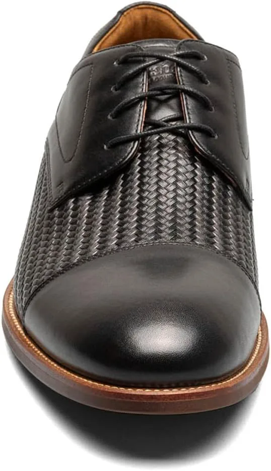 Мужские оксфорды Florsheim, Rucci Weave с зауженным носком, черный — фото 2