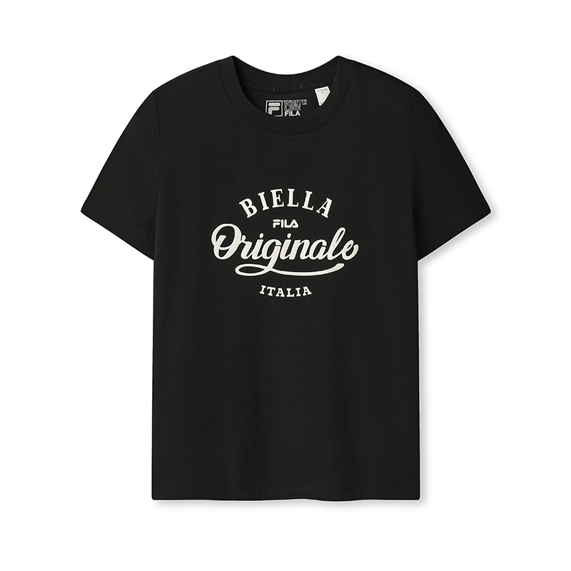 

FILA Футболка ORIGINALE женская Jet Black BK, Черный, FILA Футболка ORIGINALE женская Jet Black BK