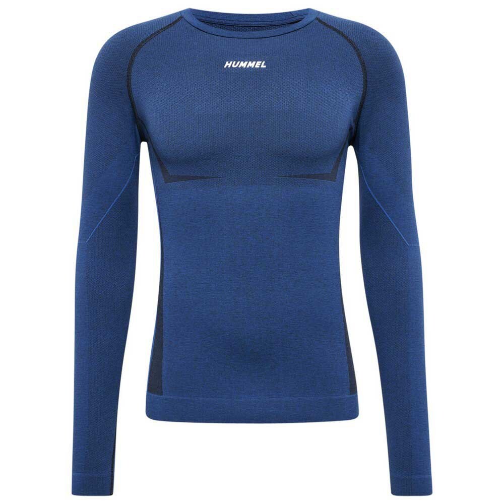 

Футболка с длинным рукавом Hummel Mike Seamless, синий