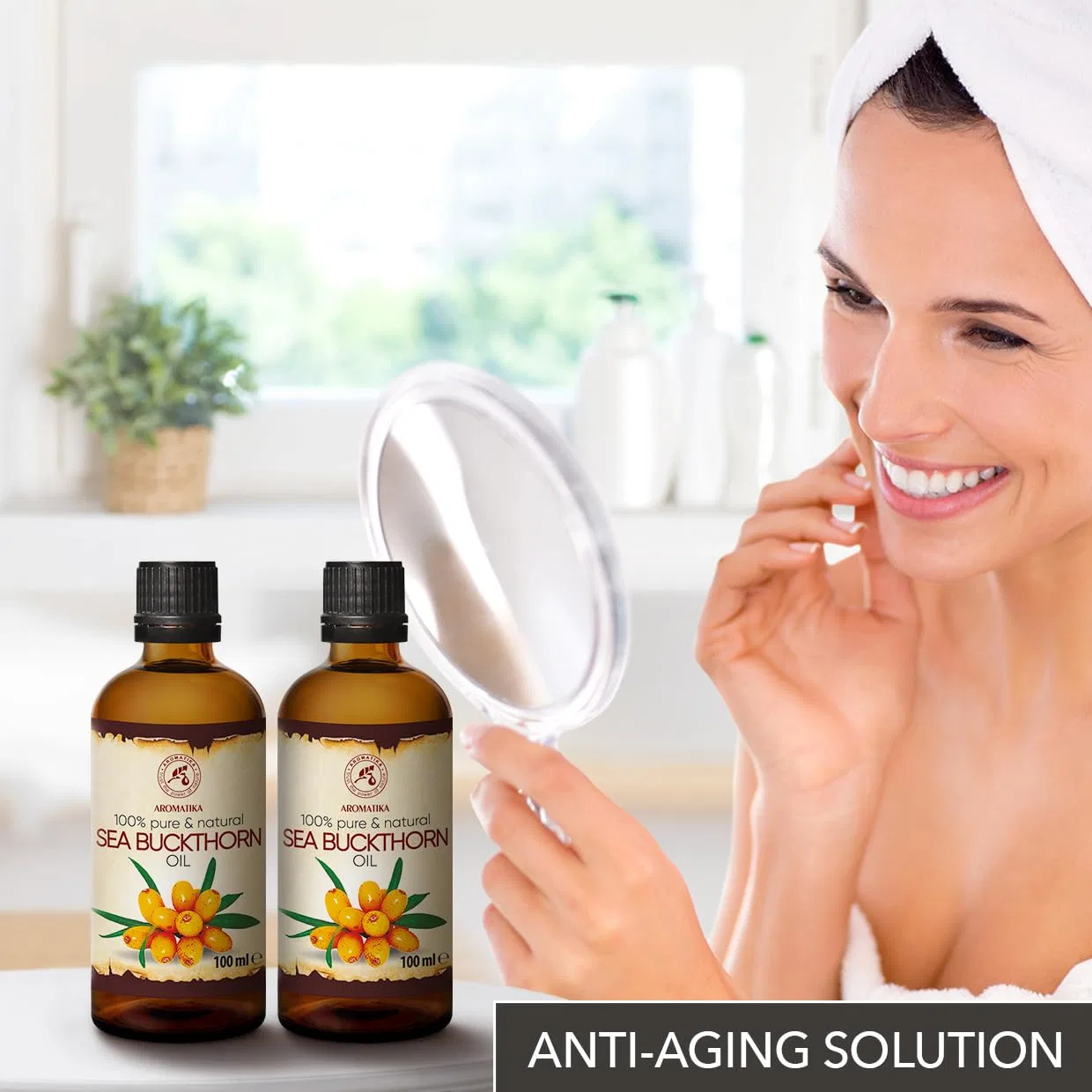 Масло для лица Aromatika Trust The Power Of Nature — Масло облепихи , холодного отжима, 200 мл — фото 4