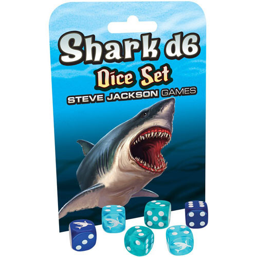 

Аксессуары Steve Jackson Games Shark d6 Dice Set (6)