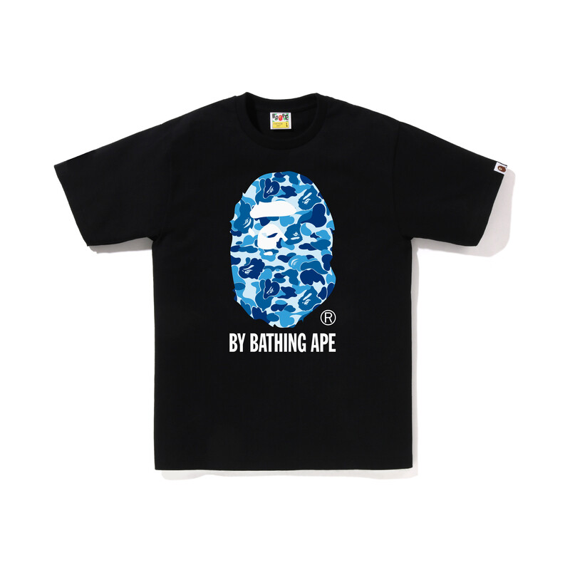 

A BATHING APE BAPE Футболка ABC Camo By Bathing Ape (SS23), Черный/Синий