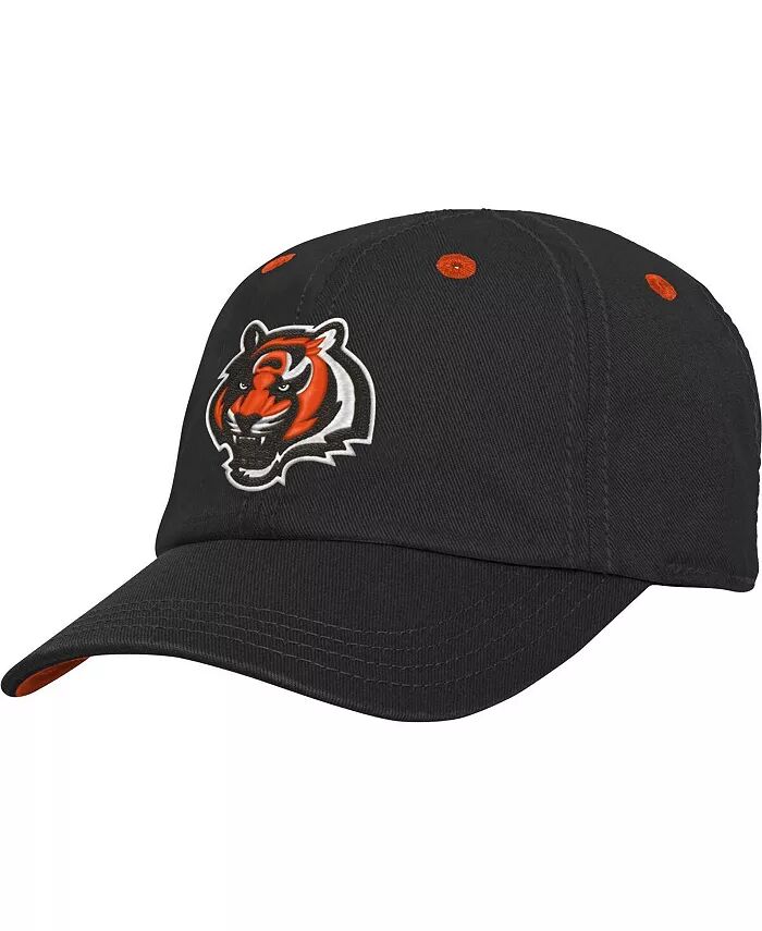

Черная шапка-ушанка Cincinnati Bengals Team Slouch Flex для мальчиков и девочек Outerstuff