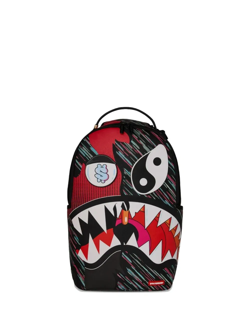Рюкзак с графическим принтом Hyper Driven Shark Sprayground Kid, черный