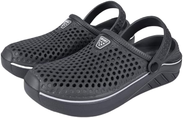 

Летние водные сандалии с хорошим дренажем, мужские пляжные водные сандалии, нескользящие легкие сандалии Hhhchpm, серый