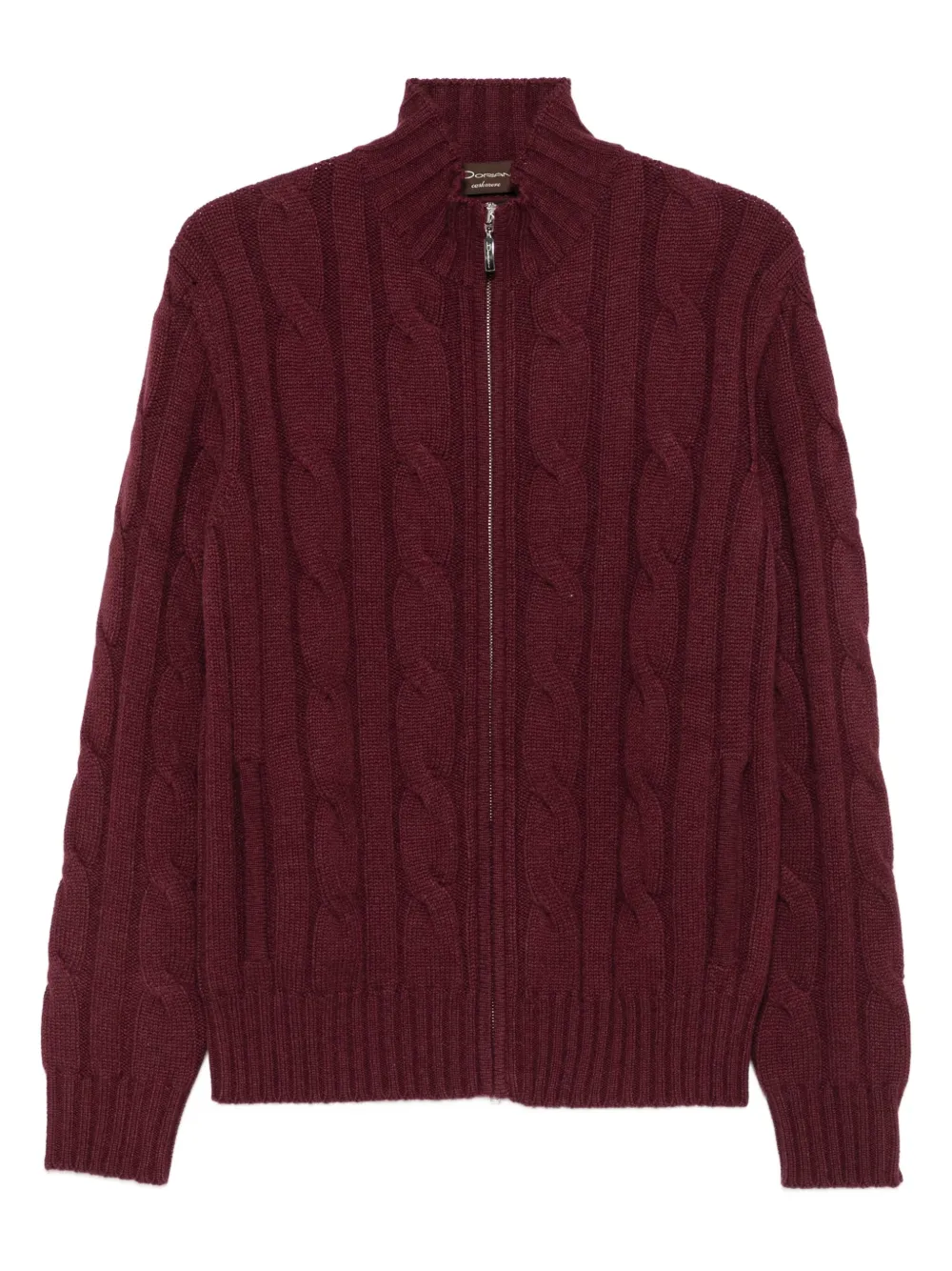 

Кардиган фактурной вязки Doriani Cashmere, красный