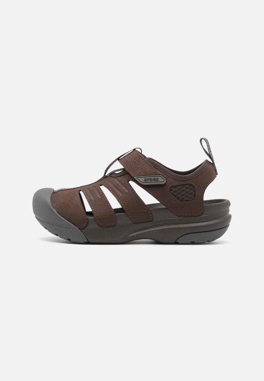 Прогулочные сандалии Yukon Fisherman Unisex Crocs, коричневый — фото 4