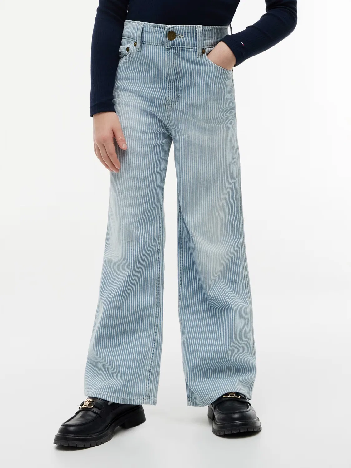 Широкие джинсы 'MABEL' Tommy Hilfiger, Blue Denim — фото 2