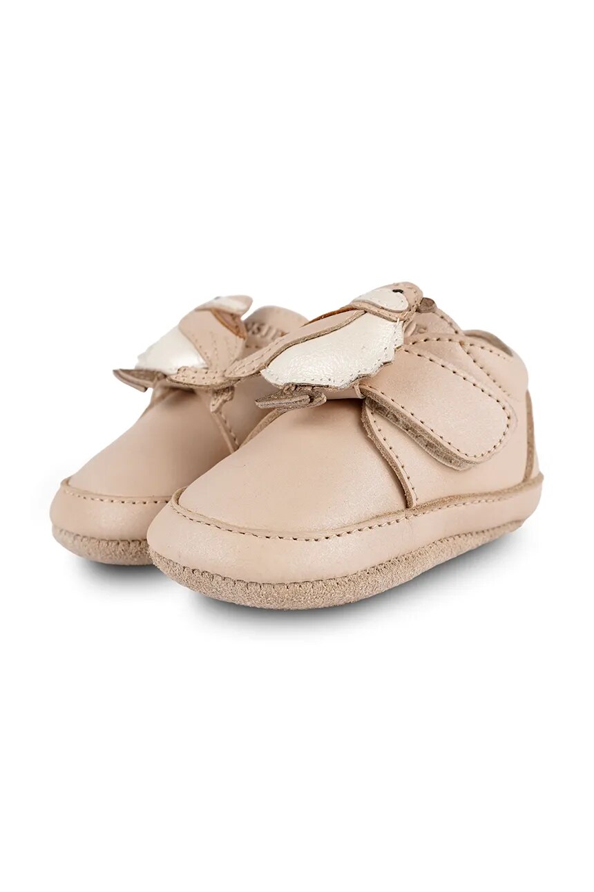 Детские кожаные туфли Niek Sneakers Pink Chickadee Donsje, розовый — фото 3