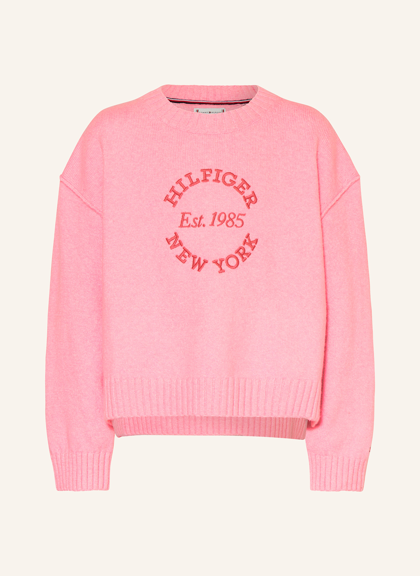 

Свитер Tommy Hilfiger, розовый
