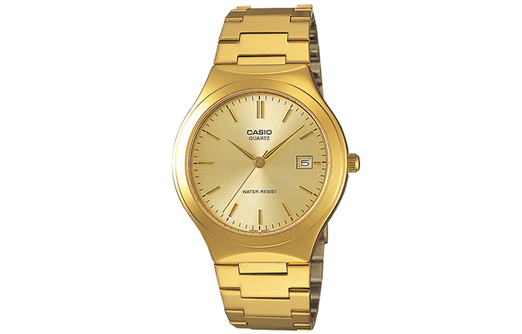 

CASIO Часы G Shock MTP 1170N 9A, Gold Dial