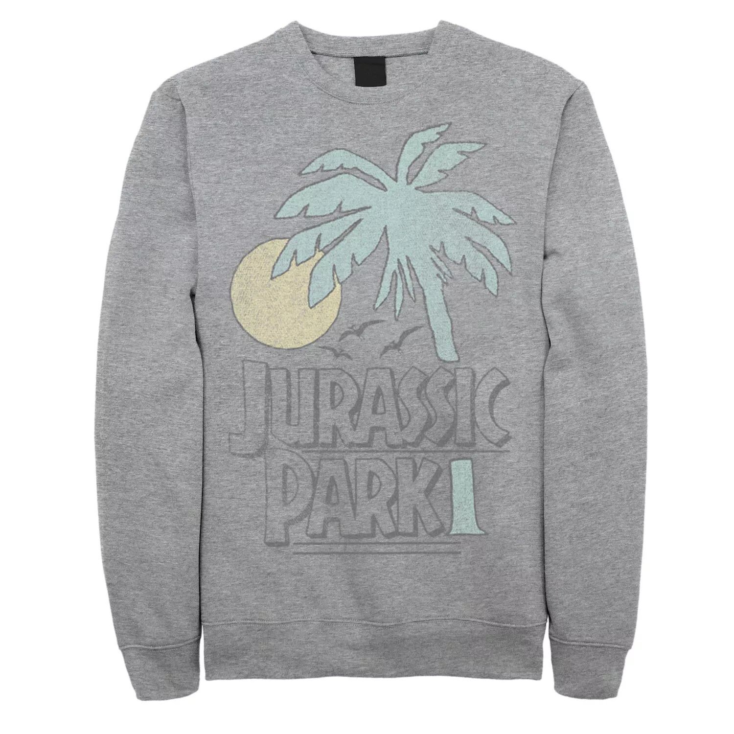 

Мужской свитшот с логотипом «Парк Юрского периода» Palm Tree Sunset Licensed Character