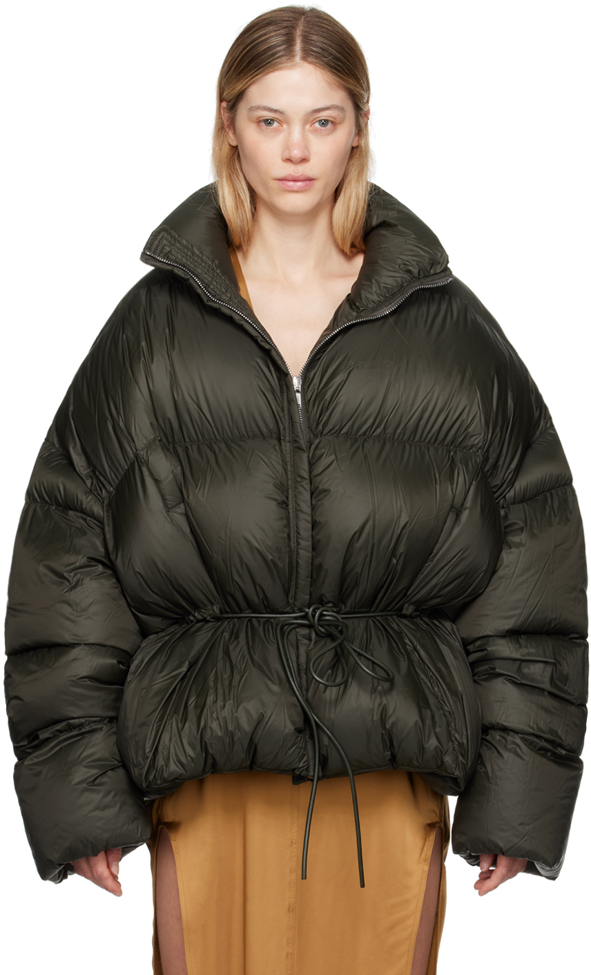 

Зеленый пуховик Porterville Sail Duvet Rick Owens