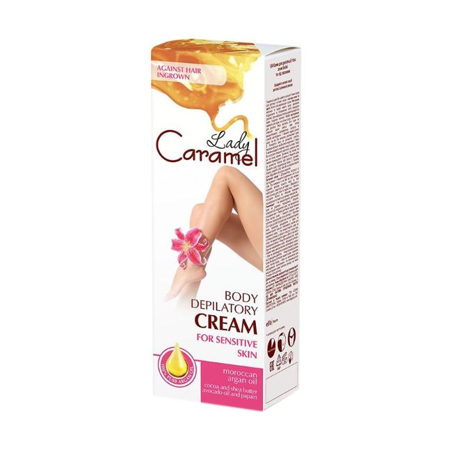 

Крем для депиляции чувствительной кожи тела Lady Caramel, 100 мл