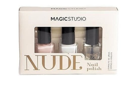 

Набор лаков для ногтей, 3 шт. Magic Studio Nude