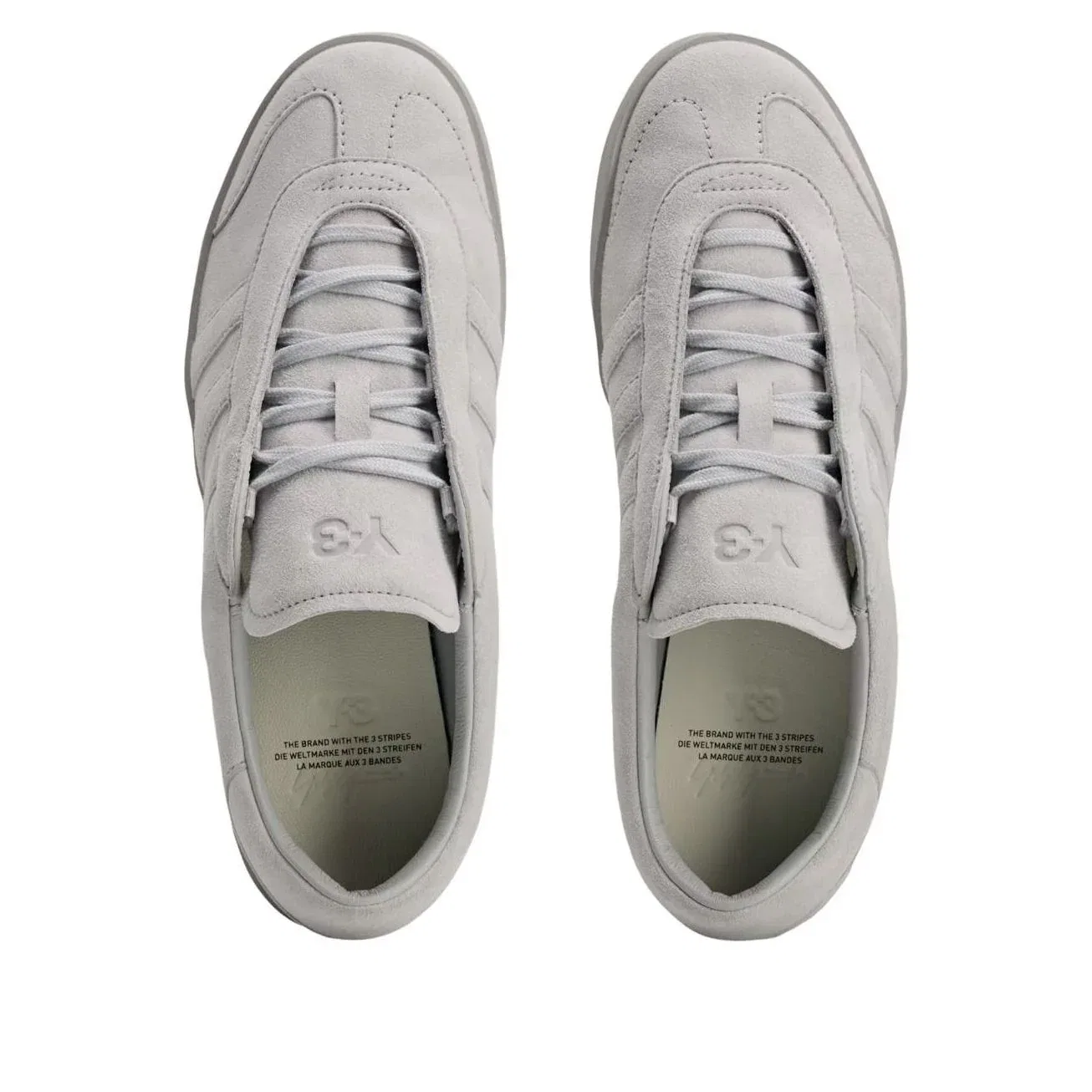 Кроссовки Adidas Y-3 Gazelle 'Grey Two' KI4341, серый — фото 2