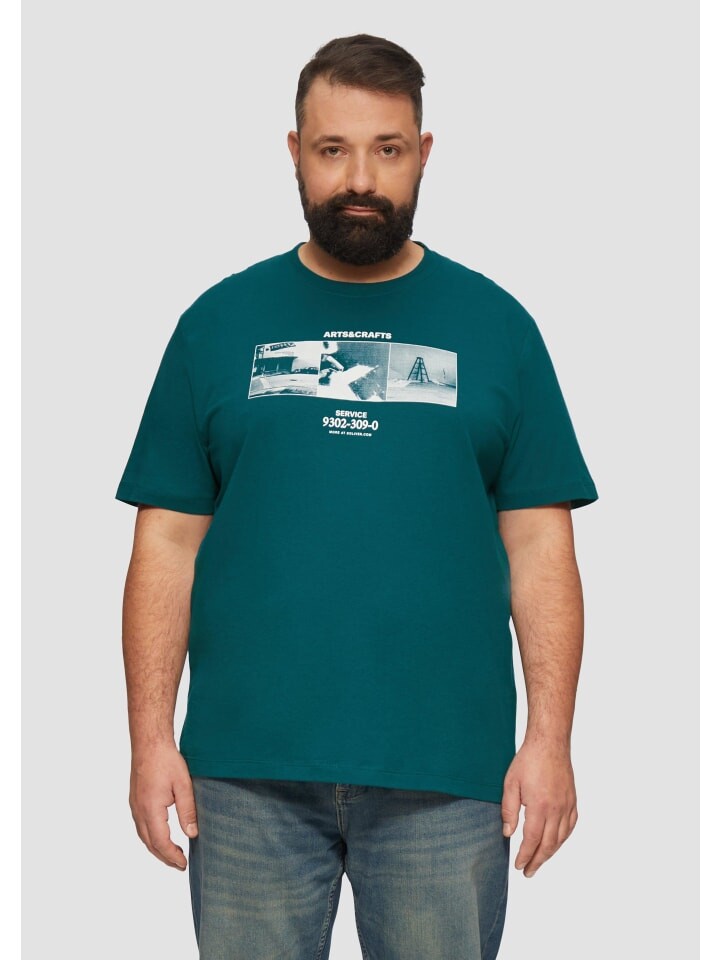 

Футболка s.Oliver T-Shirt kurzarm, цвет Petrol