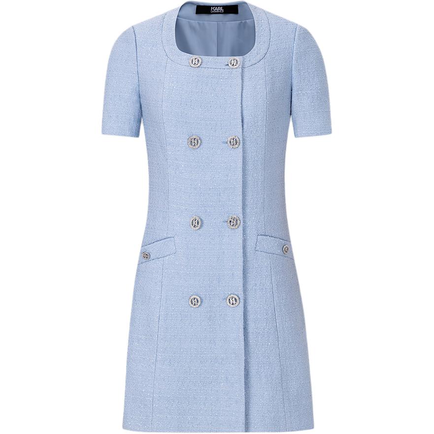 

KARL LAGERFELD / Karl Lagerfeld Jeans Платье с короткими рукавами KARL LAGERFELD женское синее