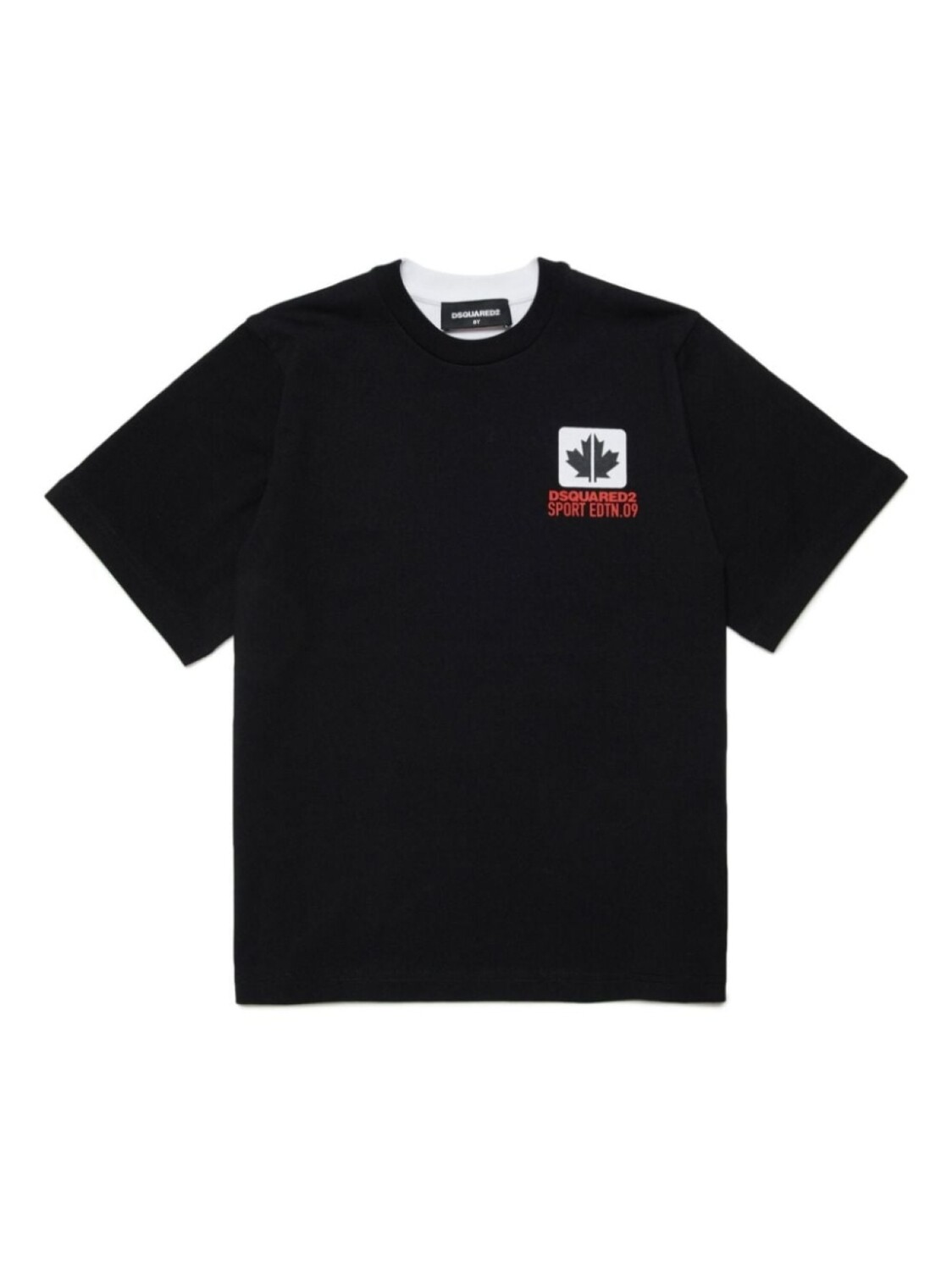

Dsquared2 футболка с принтом Maple Leaf, черный