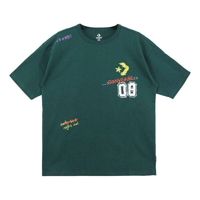 

Футболка Converse Put-a-Smile-On-Your-Face Logo T-Shirt 'Green', зеленый