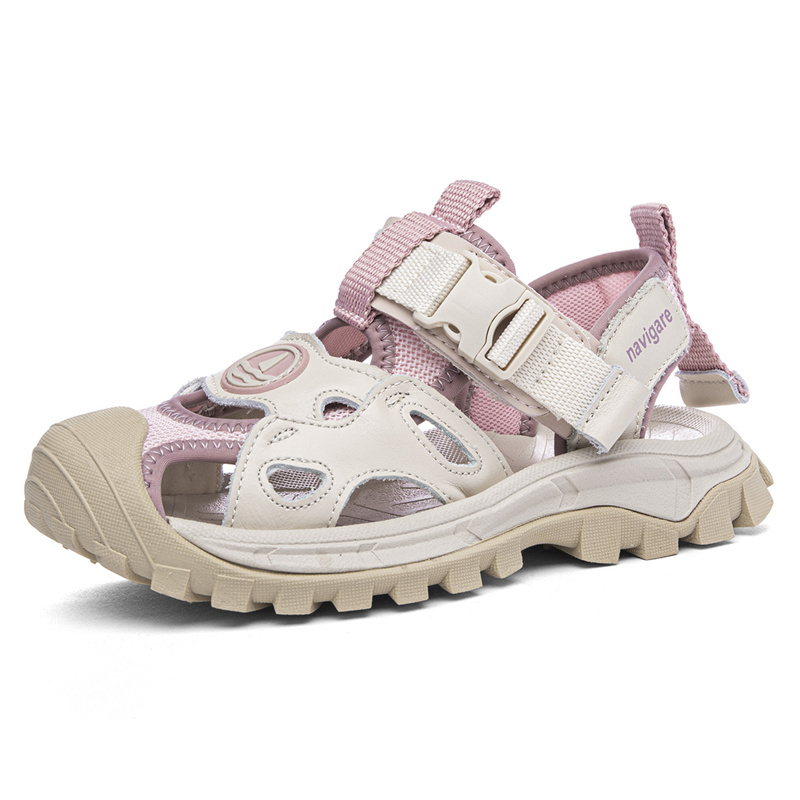NAVIGARE Детские сандалии Slip Resistant Anti Kick Quick Dry Balance бежево-розовые — фото 3