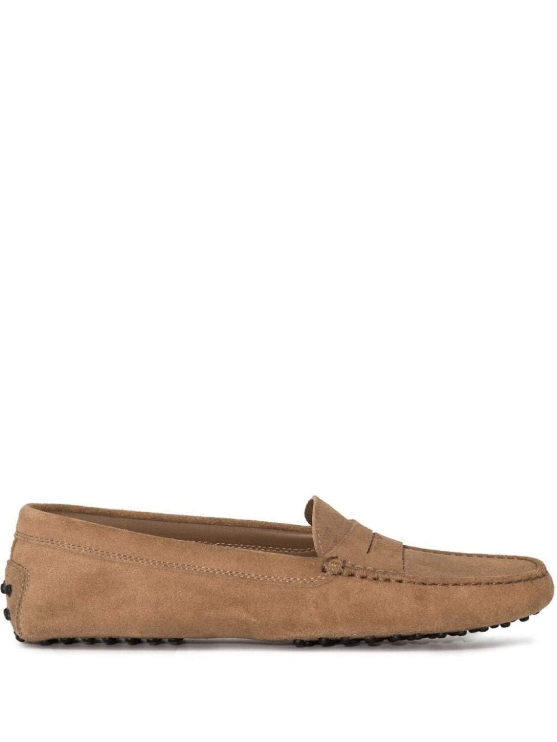 

Tod's лоферы с миндалевидным носком, коричневый