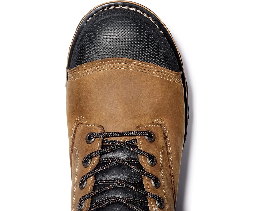 Мужские ботинки Timberland PRO Boondock с водонепроницаемой мембраной, коричневый — фото 2