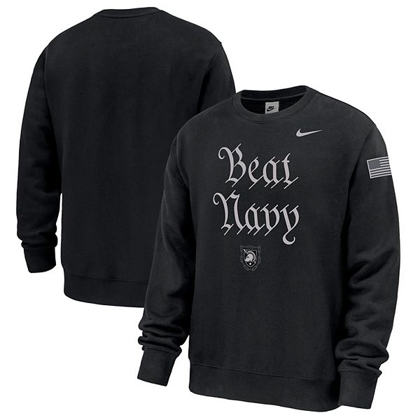Мужской черный свитшот army black knights army 250 collection club fleece Nike