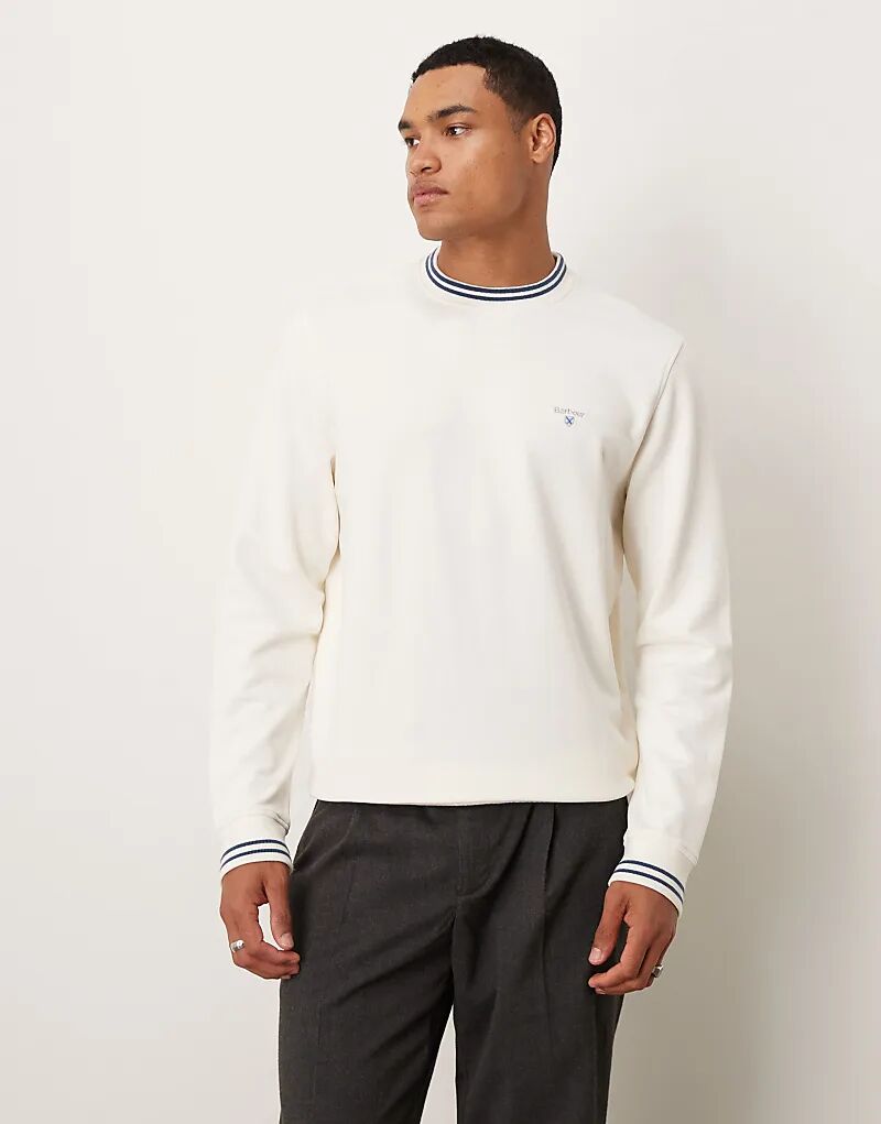 

Толстовка Barbour Rosford с круглым вырезом, цвет «шепот» белый - БЕЛЫЙ